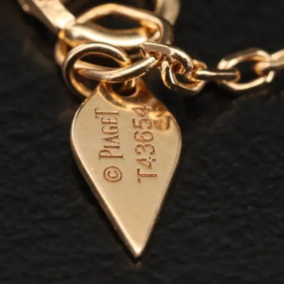 SOLD - Piaget 18k Gold Sunlight Diamond Necklace - Picture 6 of 10